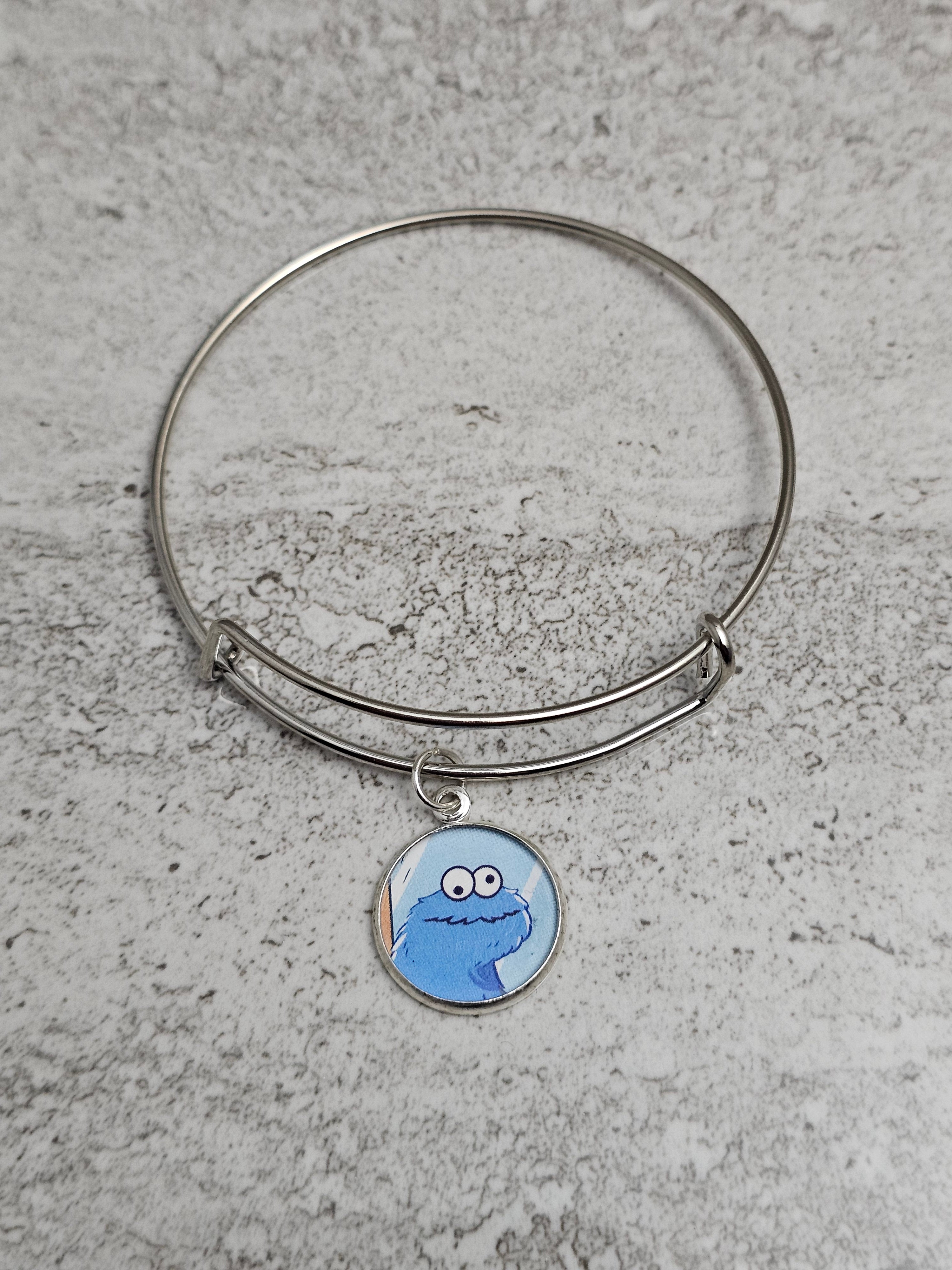 Cookie Monster Charm Bracelet