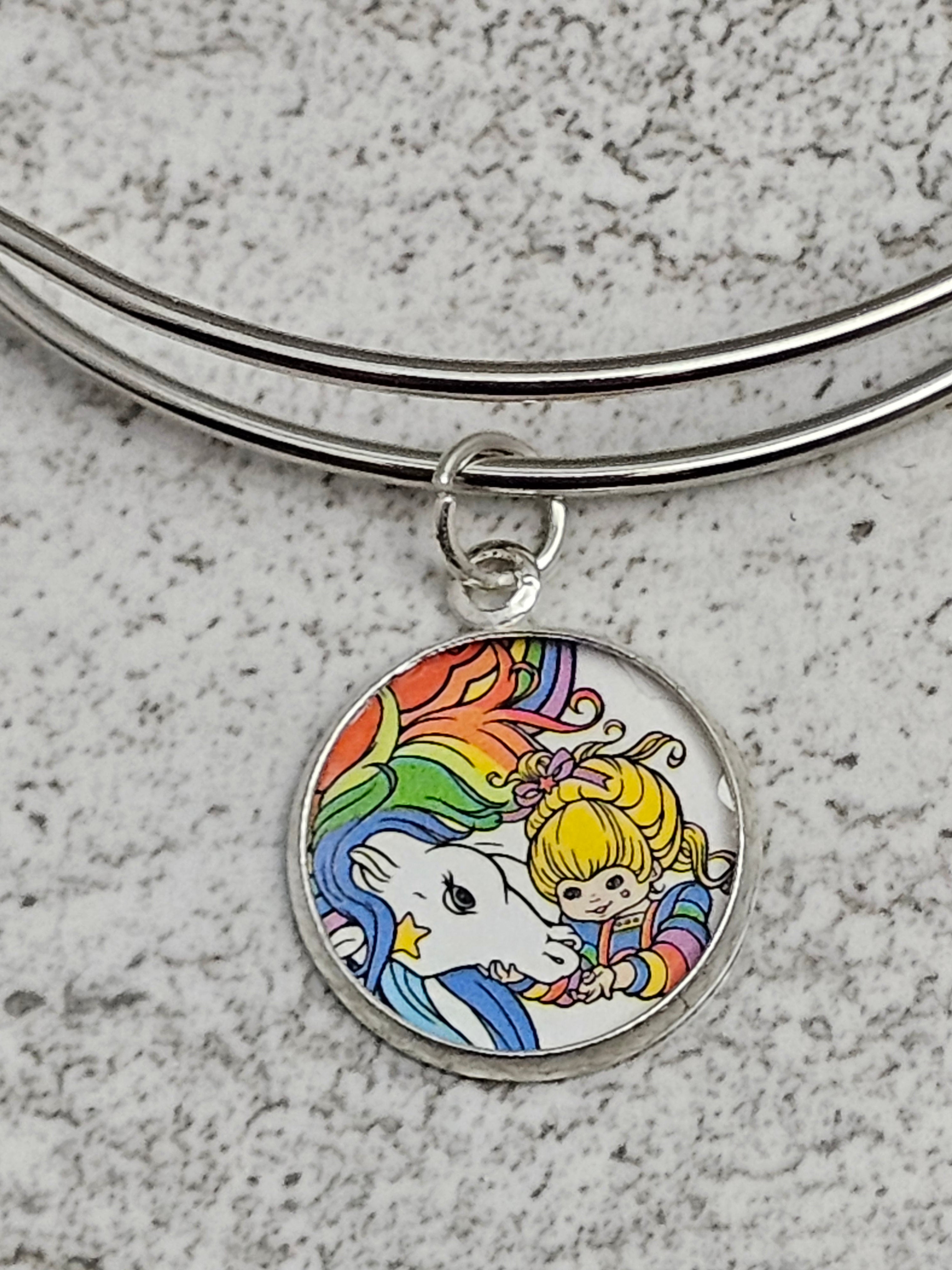Rainbow Brite Charm Bracelet