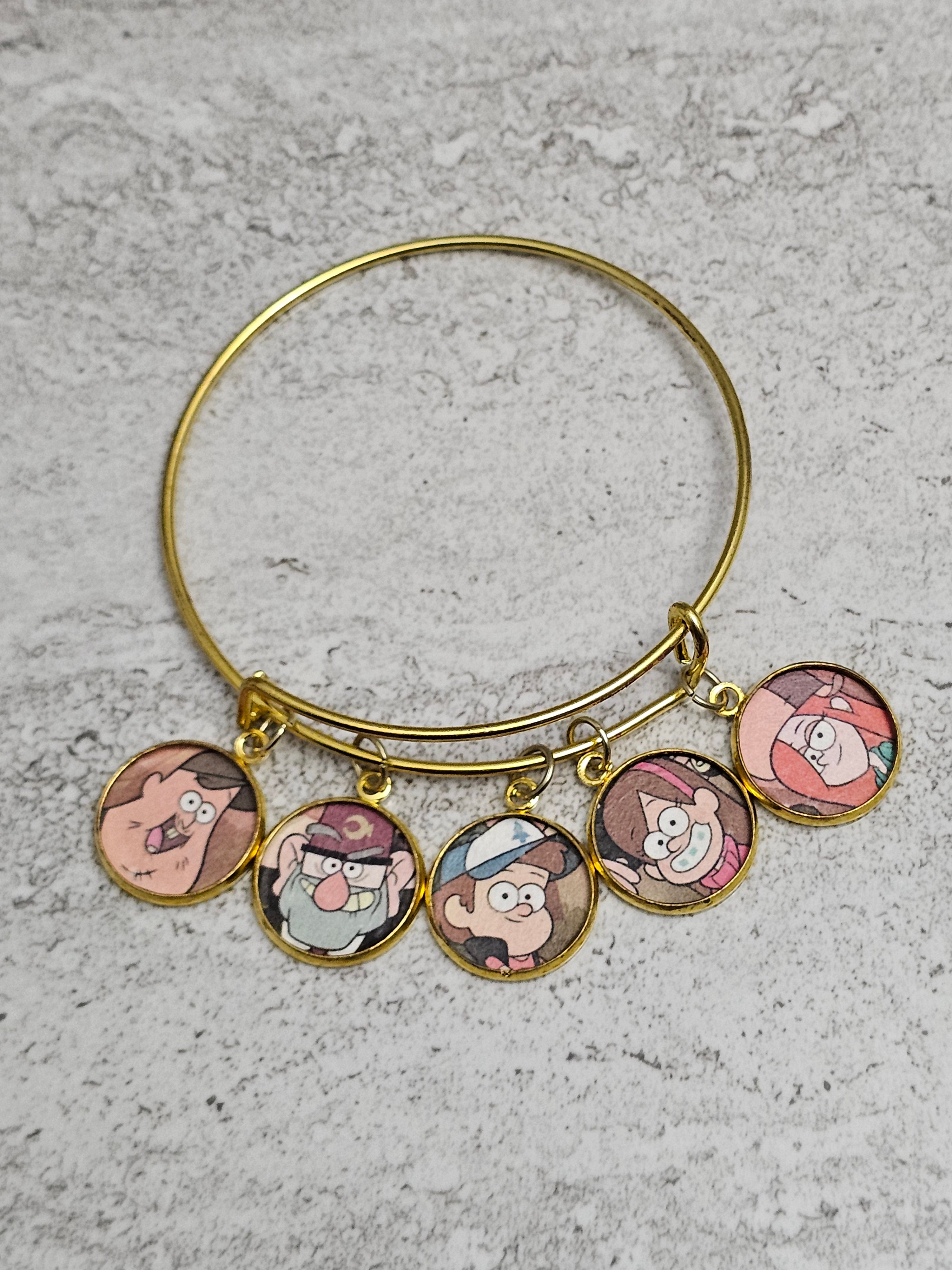 Gravity Falls Charm Bracelet