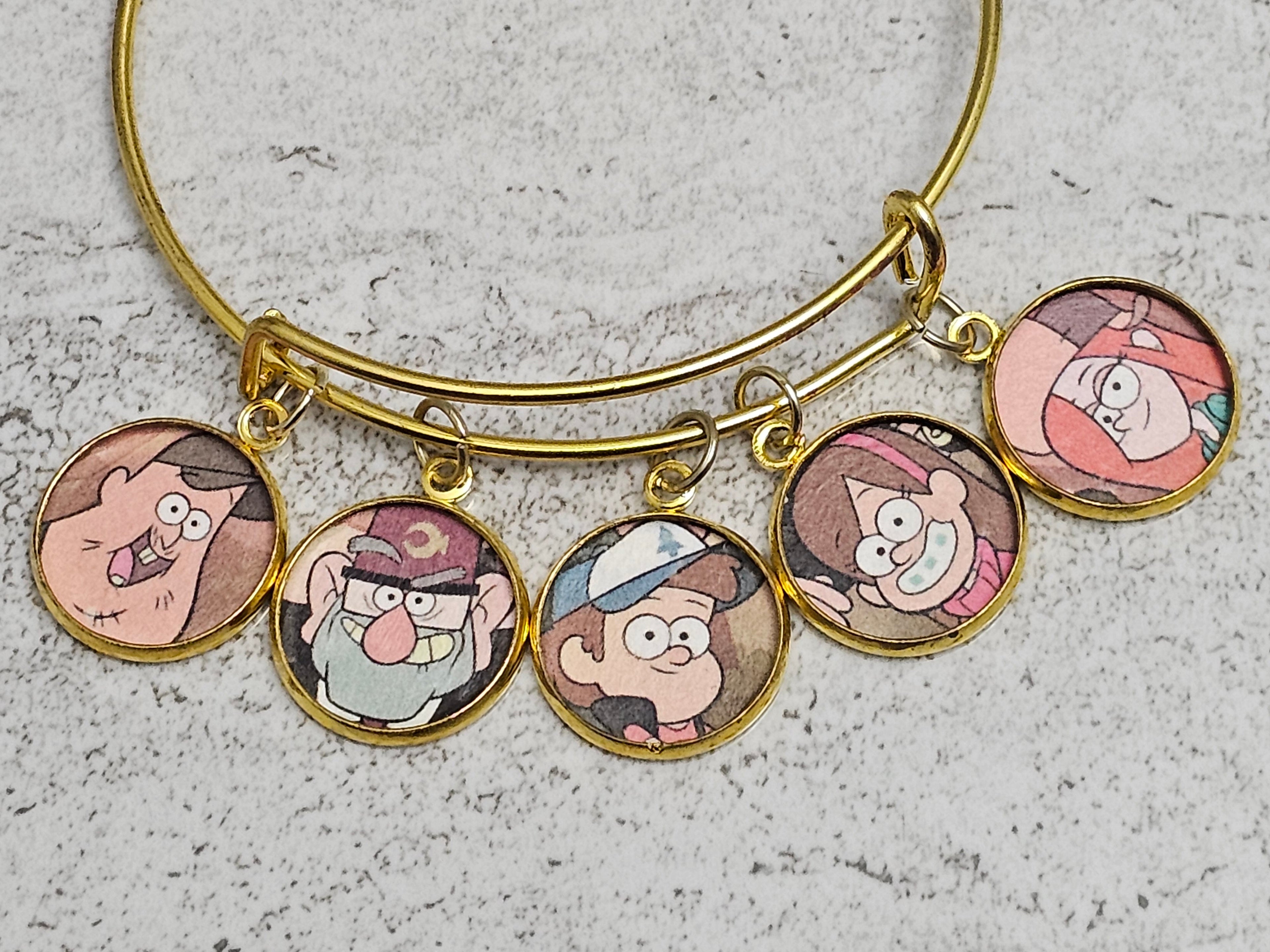 Gravity Falls Charm Bracelet