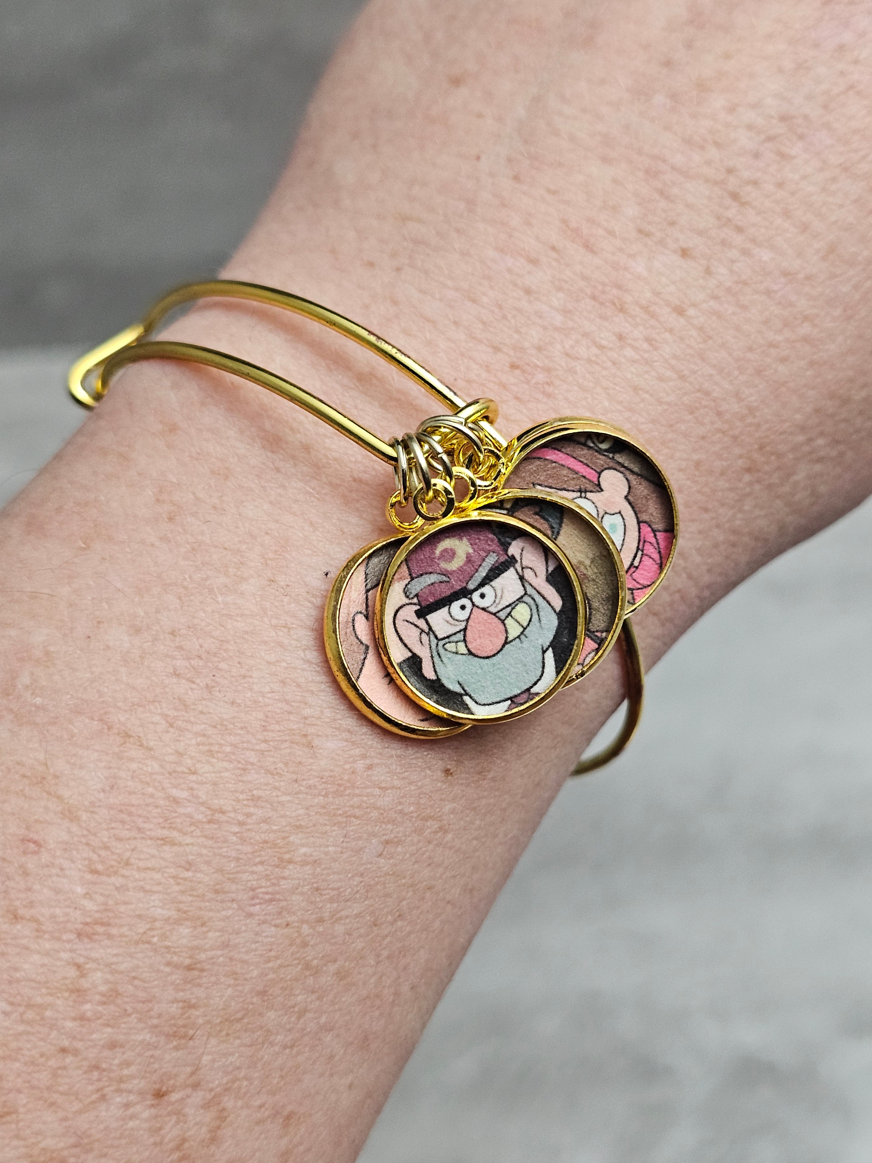 Gravity Falls Charm Bracelet