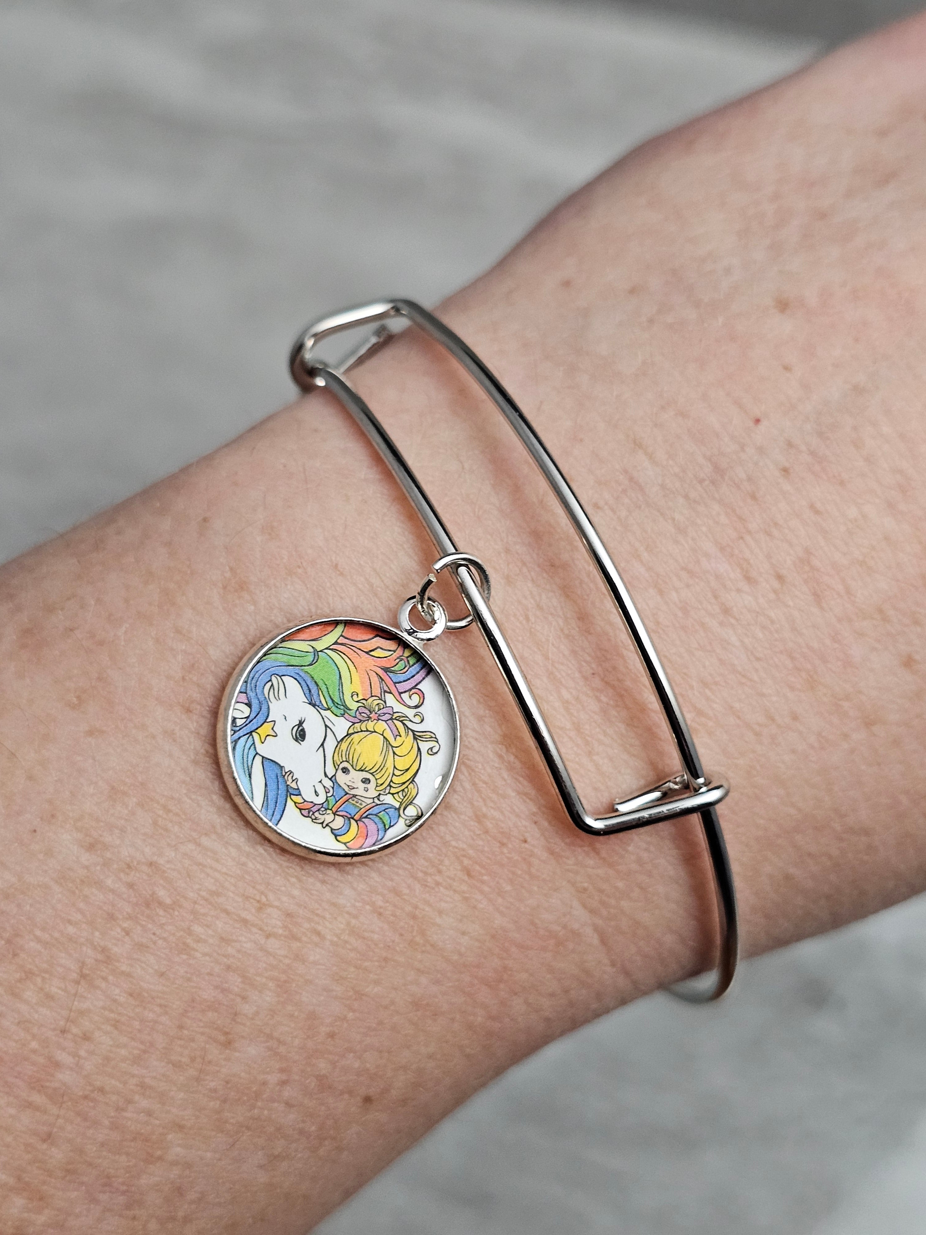 Rainbow Brite Charm Bracelet