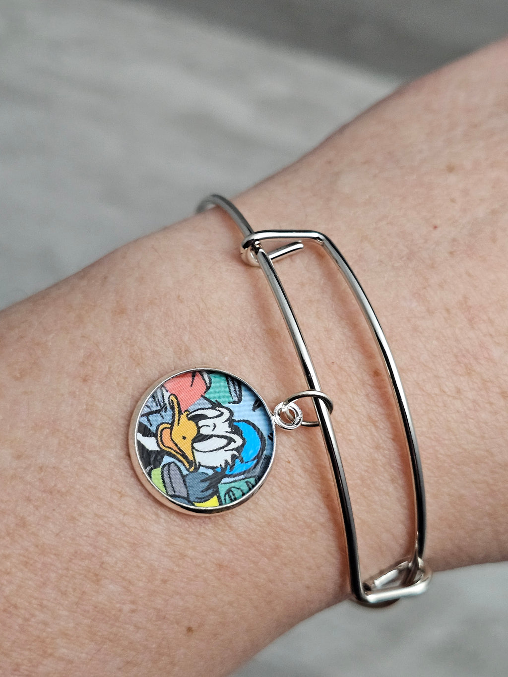 Donald Duck Charm Bracelet