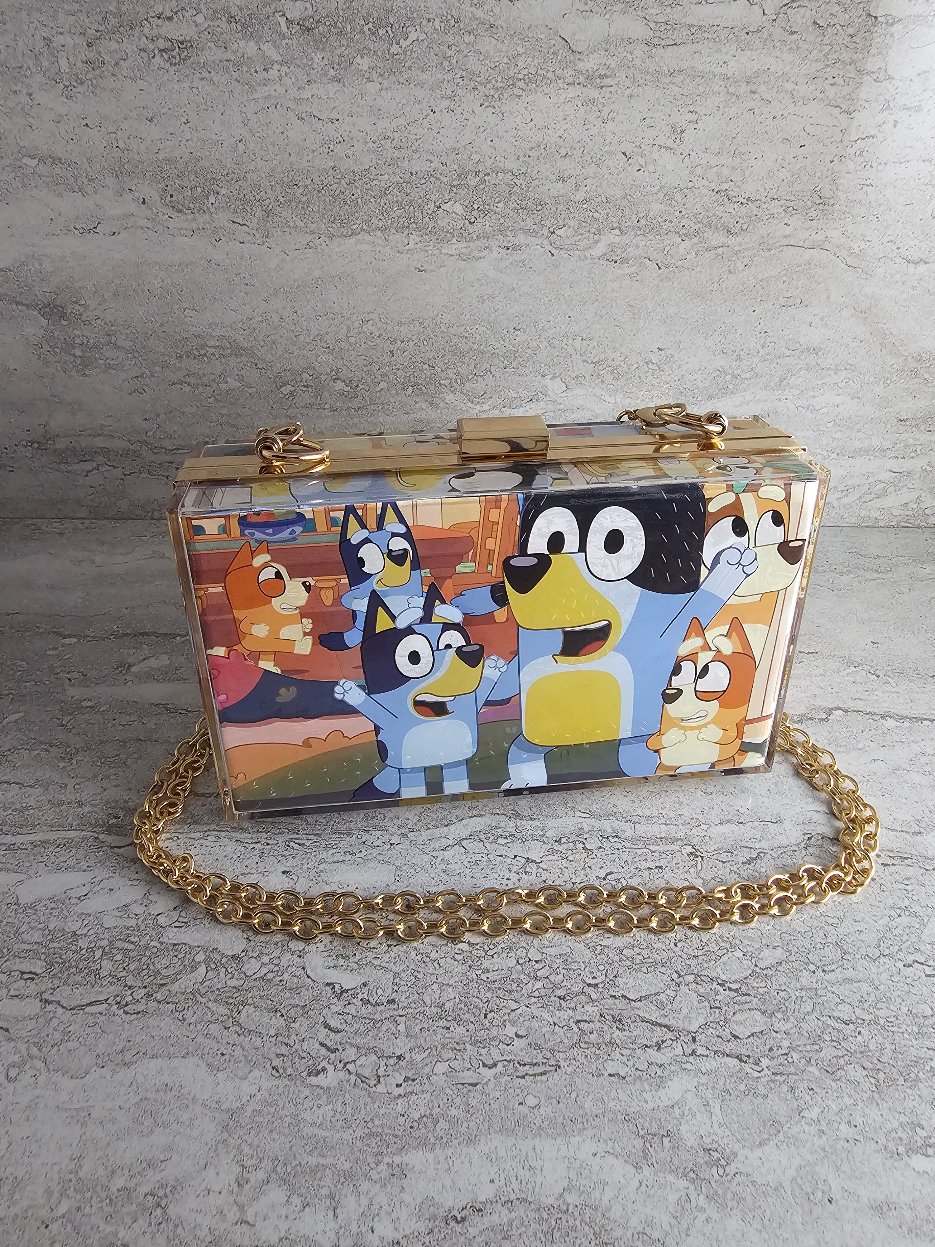 Bluey Clutch Bag