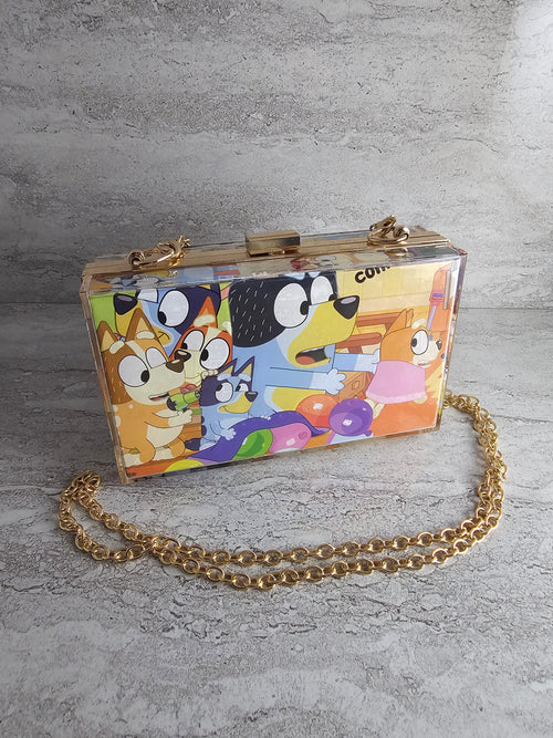 Bluey Clutch Bag
