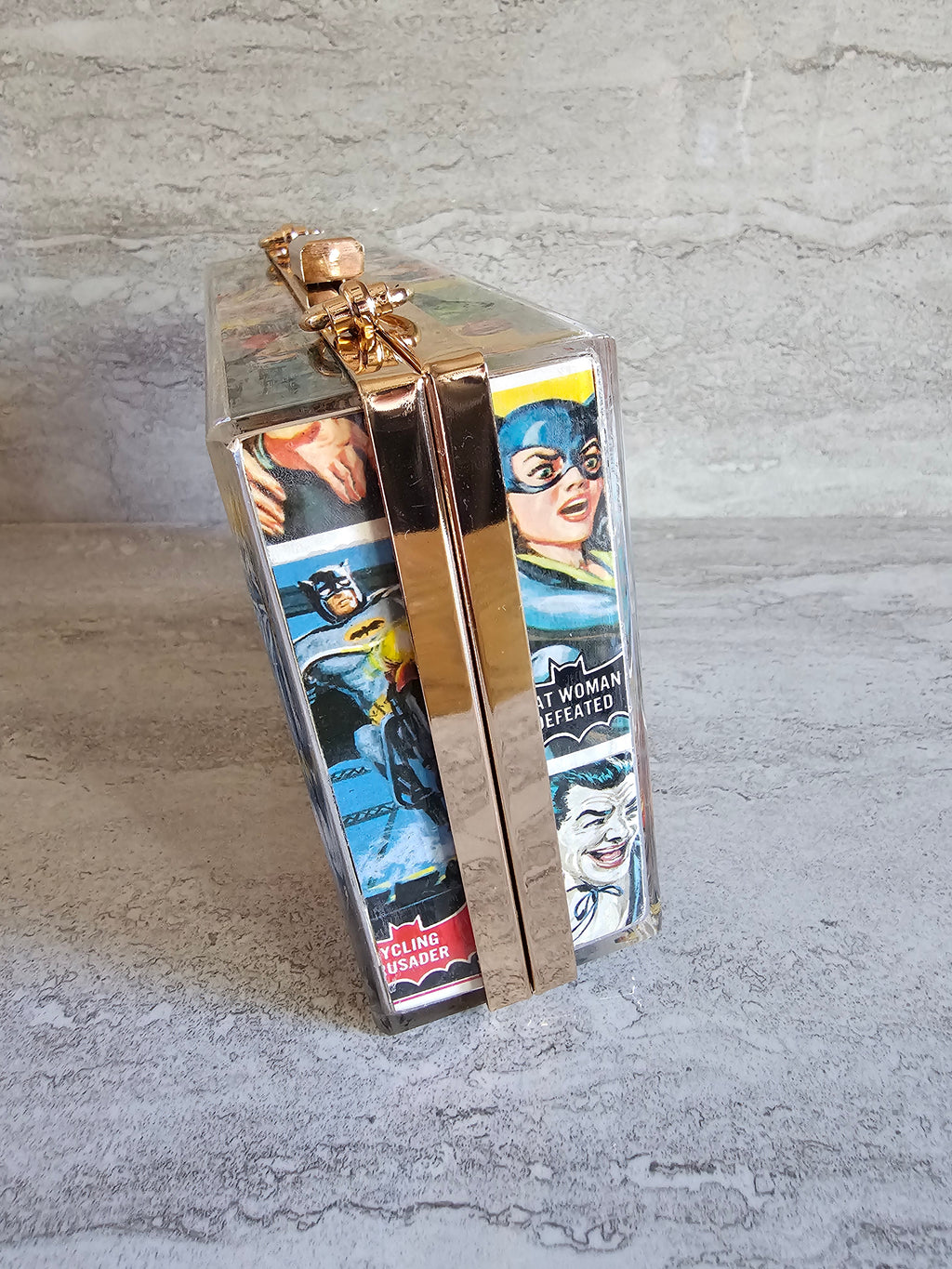 Batman Trading Card Clutch Bag