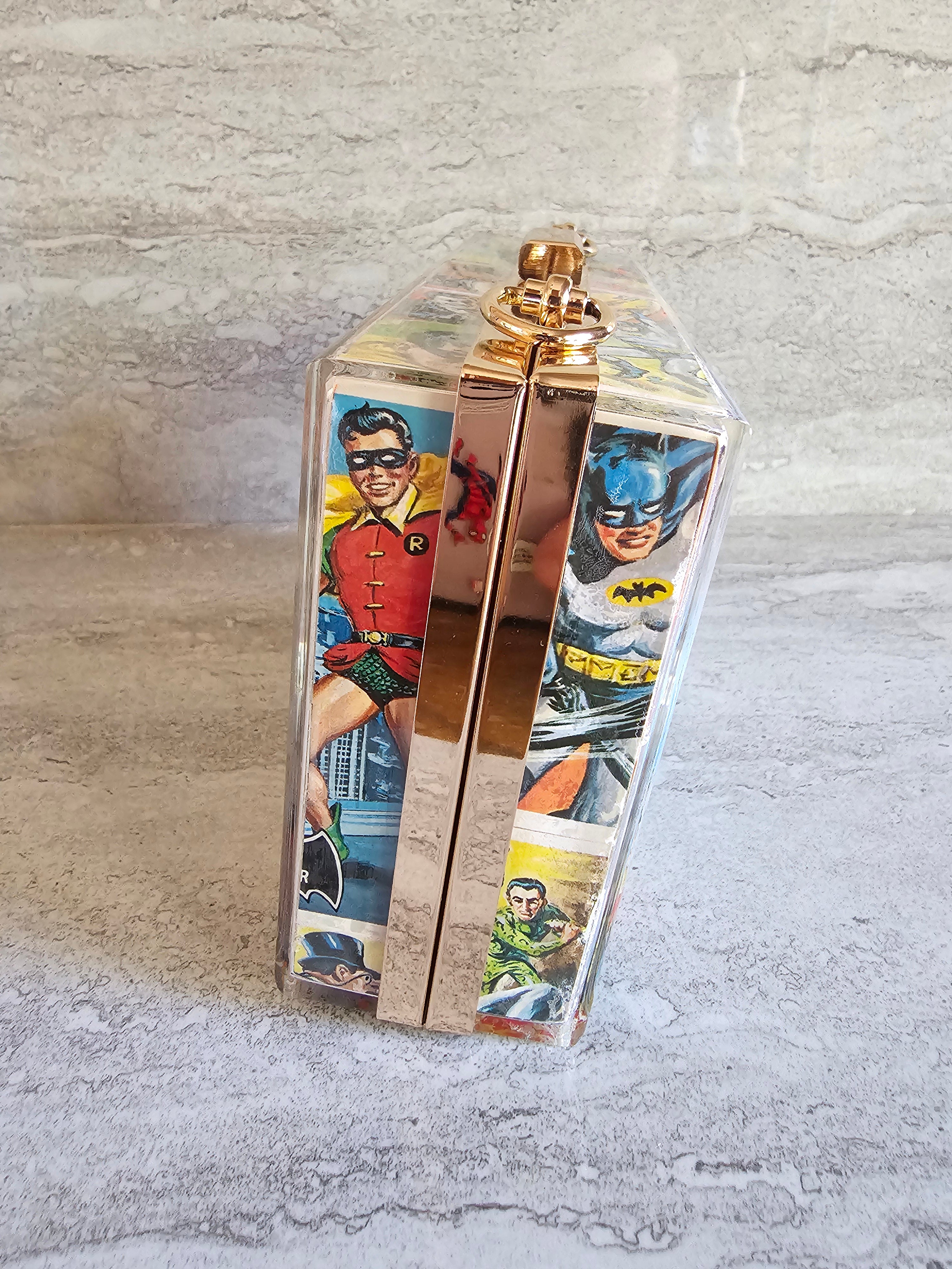 Batman Trading Card Clutch Bag