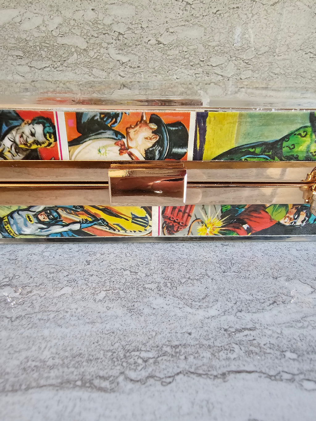 Batman Trading Card Clutch Bag