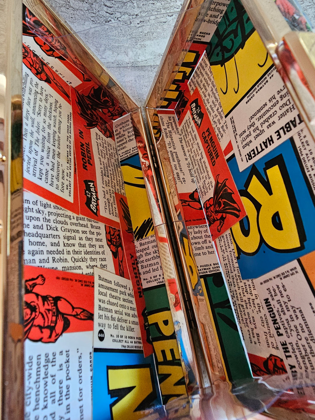 Batman Trading Card Clutch Bag