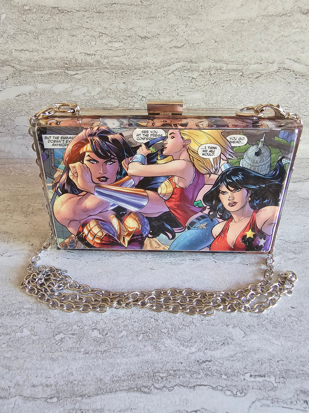 Wonder Woman Clutch Bag